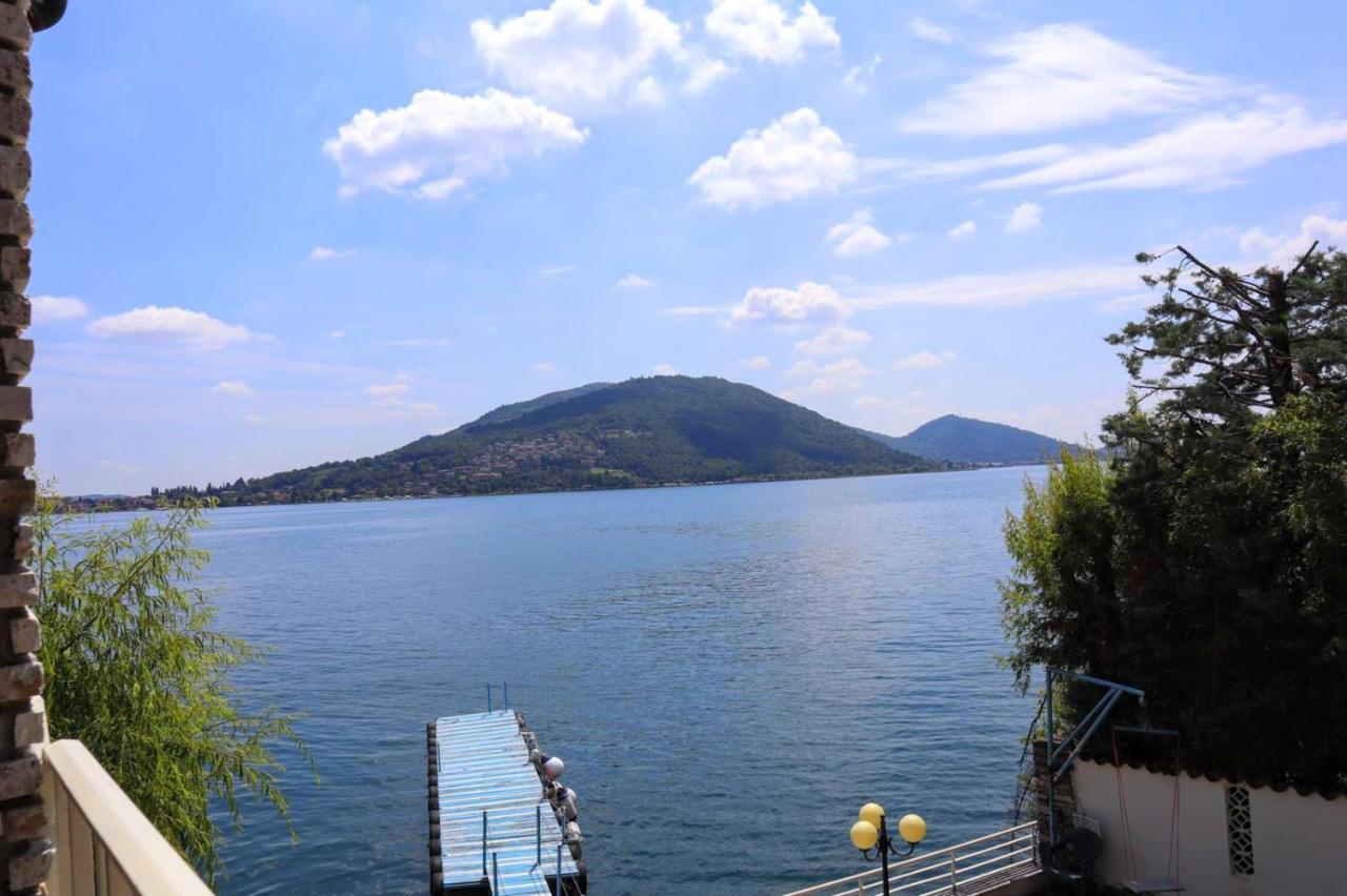 La Finestra "Sul Lago" Predore Exteriör bild