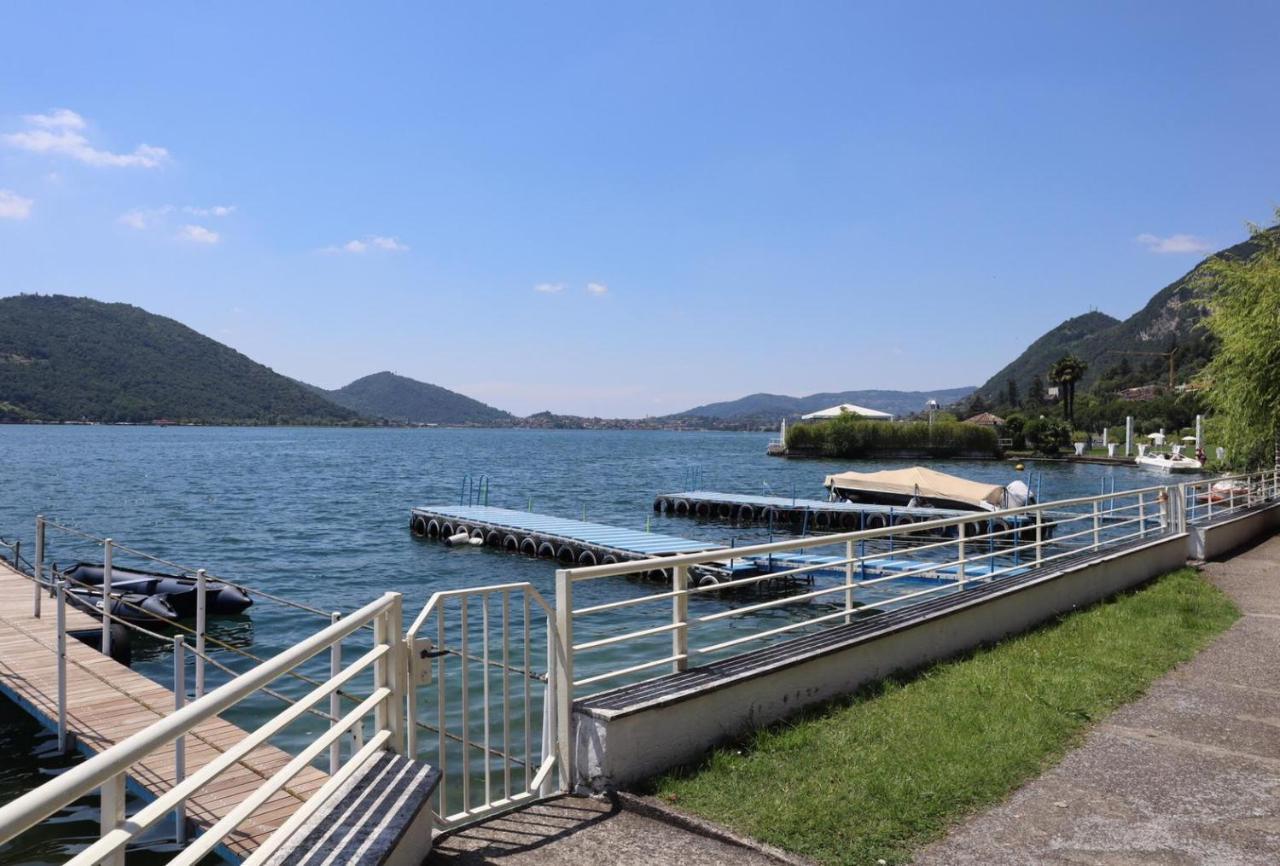 La Finestra "Sul Lago" Predore Exteriör bild